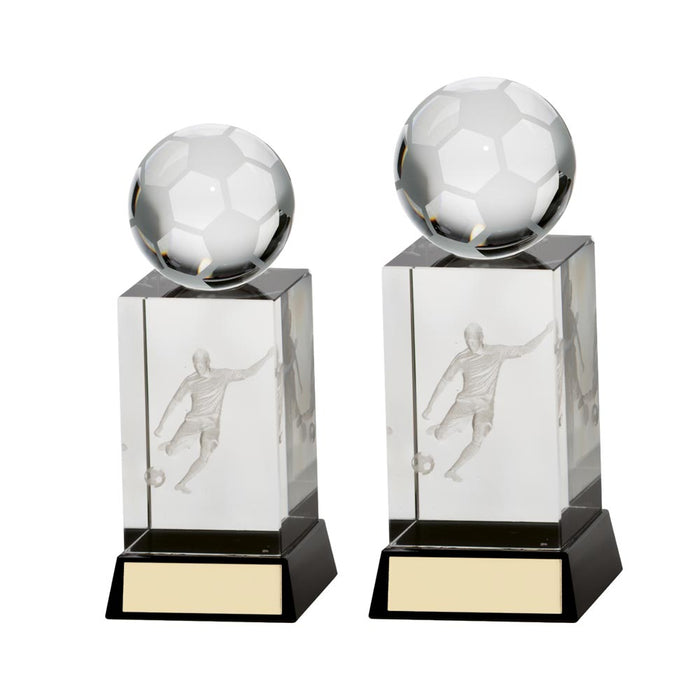 Sterling Football Crystal Award