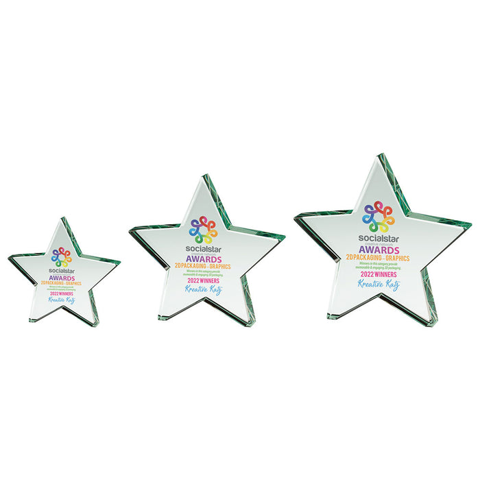 Aurora Jade Star Glass Award 1