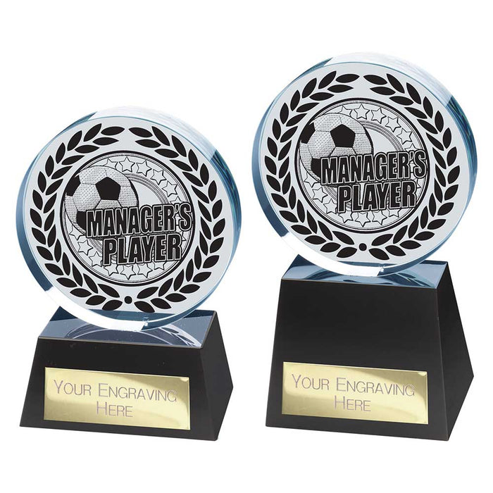 Emperor Managers Player Crystal Award