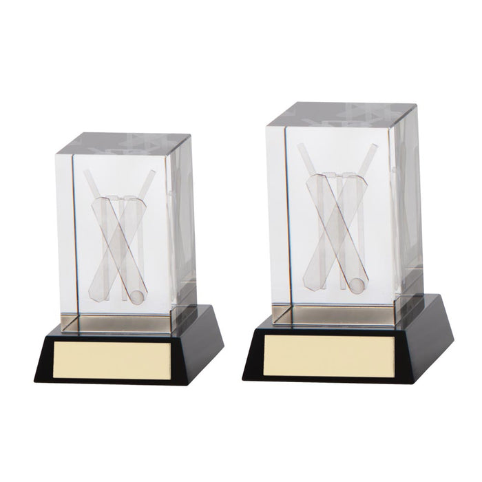 Conquest Cricket 3D Crystal Award