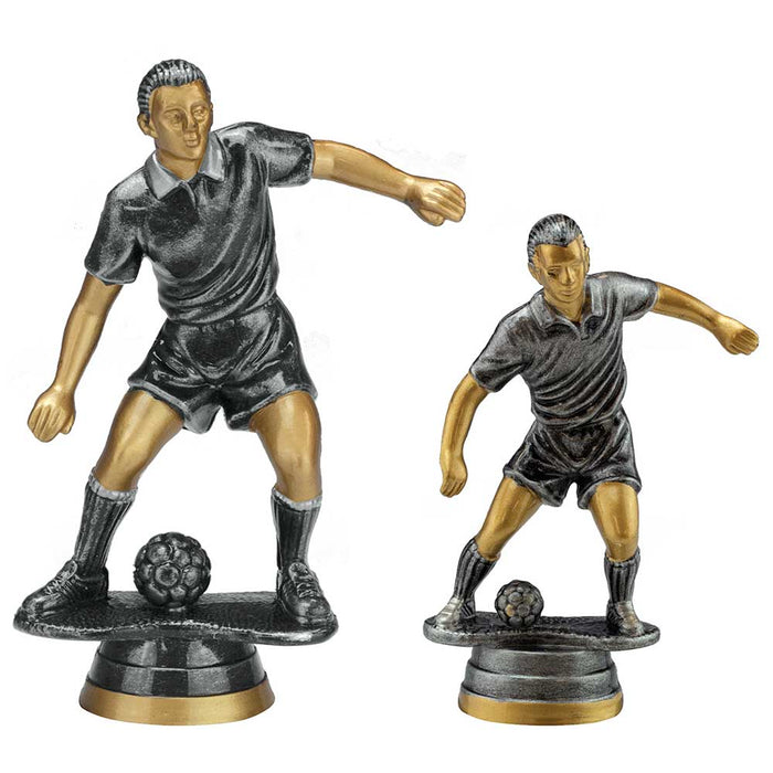 Cyclone Football Male Figure - Pewter