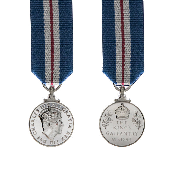 Kings Gallantry Medal Miniature