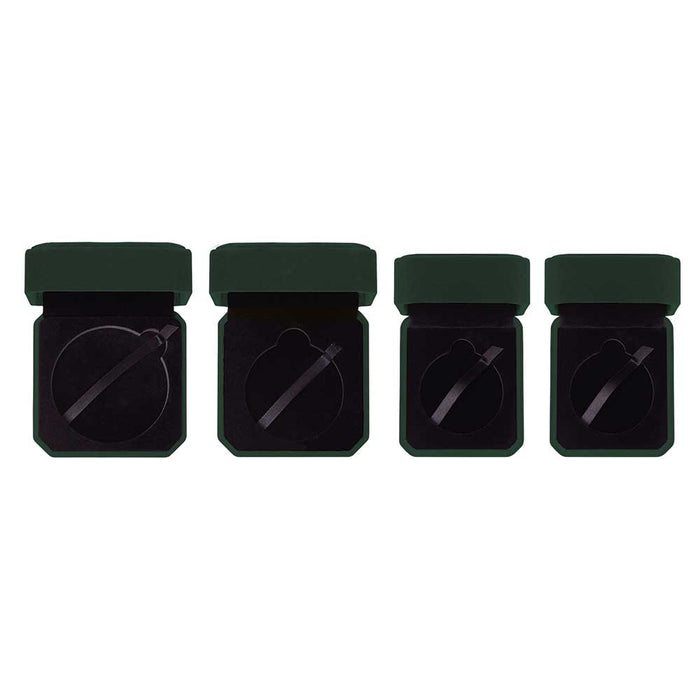 Aspire Velvet Medal Box Green