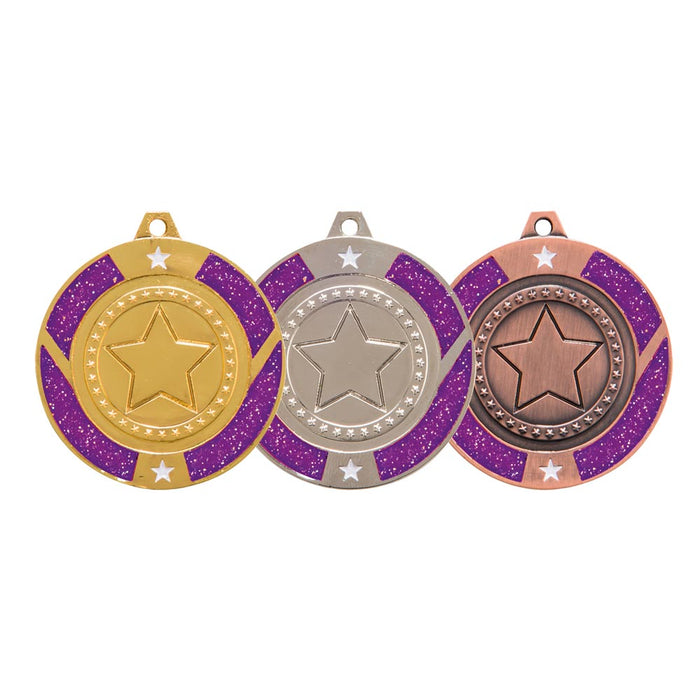 Glitter Star Medal 1