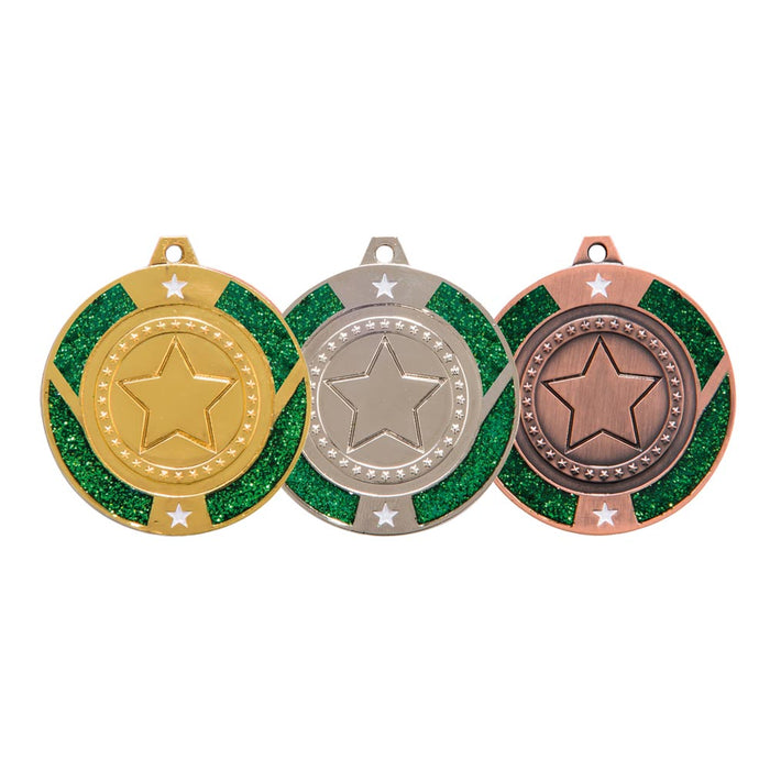 Glitter Star Medal 2