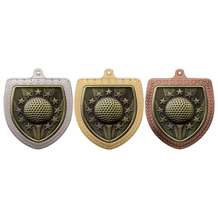 Cobra Golf Shield Medal