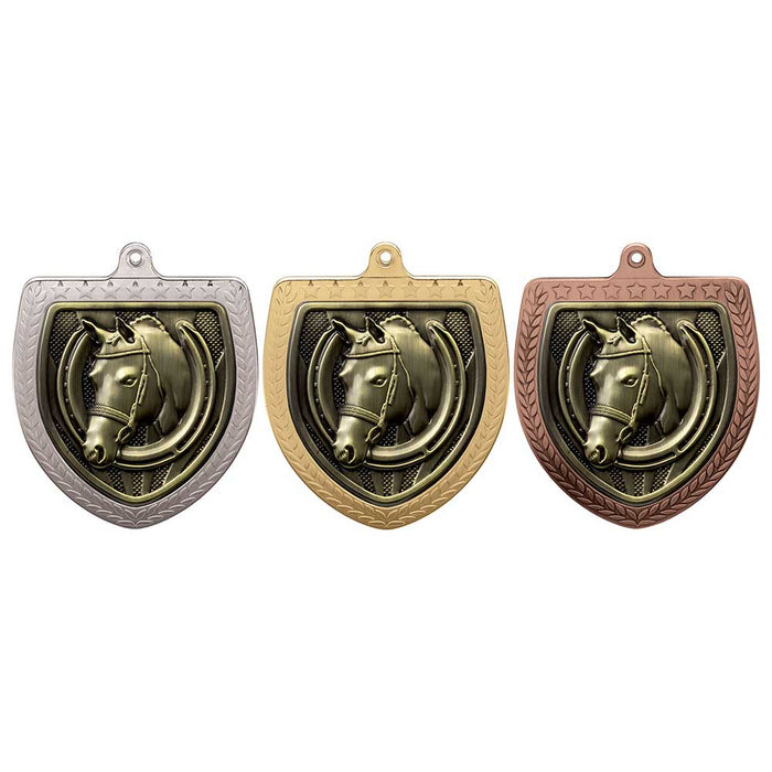 Cobra Equestrian Shield Medal