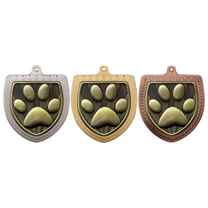 Cobra Dog Obedience Shield Medal