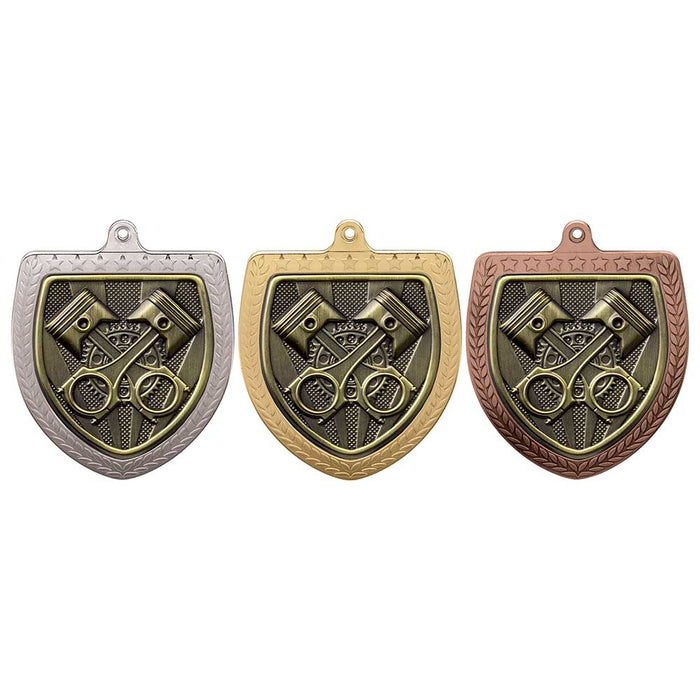 Cobra Motorsport Piston Shield Medal