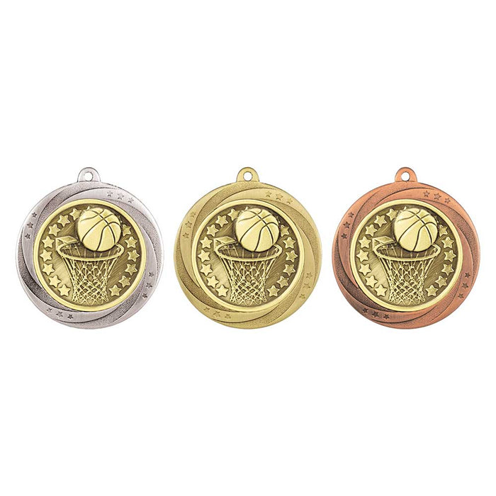 Superstar Basketball Medal