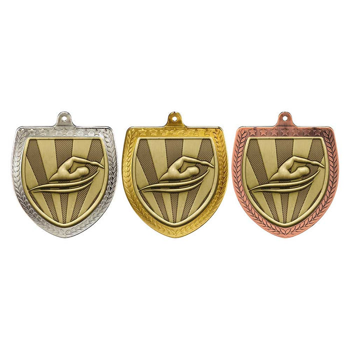 Cobra Swimming Shield Medal