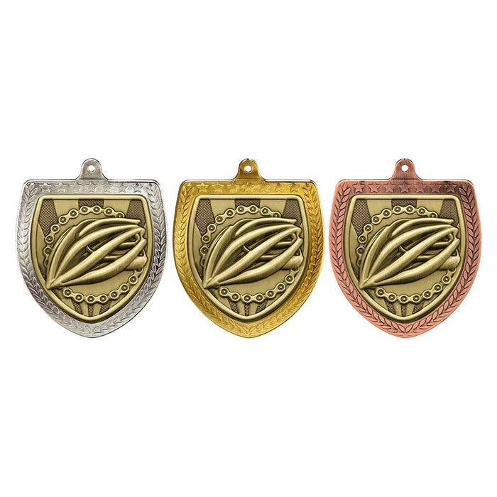 Cobra Cycling Shield Medal