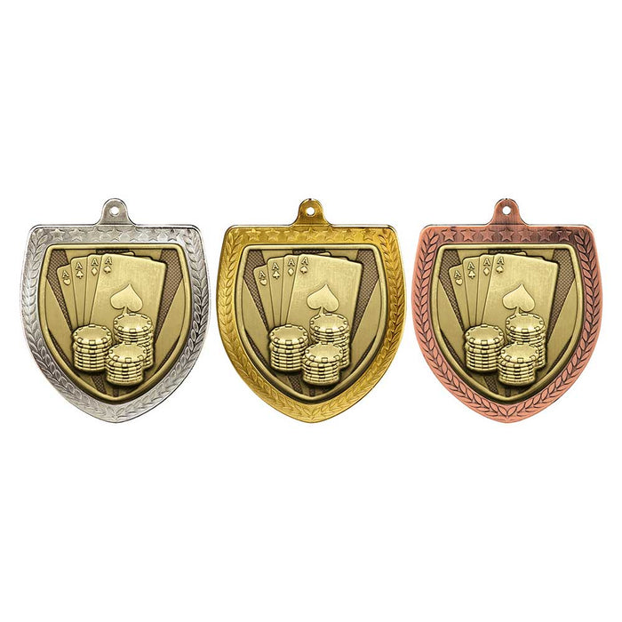 Cobra Cards Shield Medal