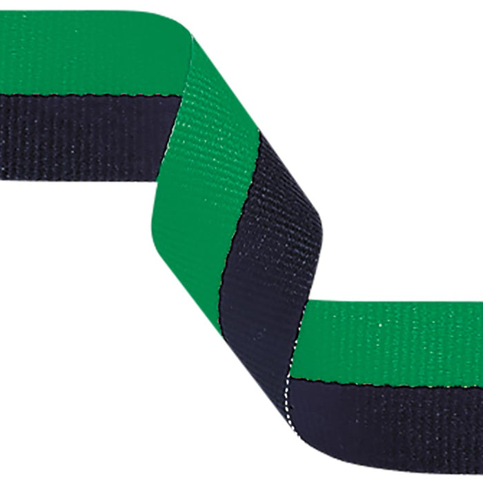 Medal Ribbon Green & Black