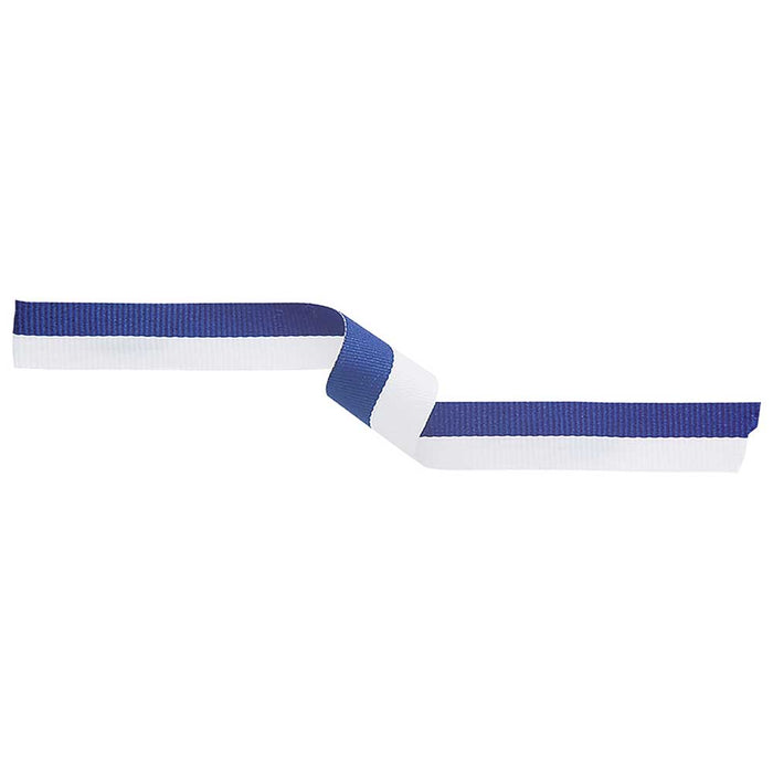 Medal Ribbon Blue/White