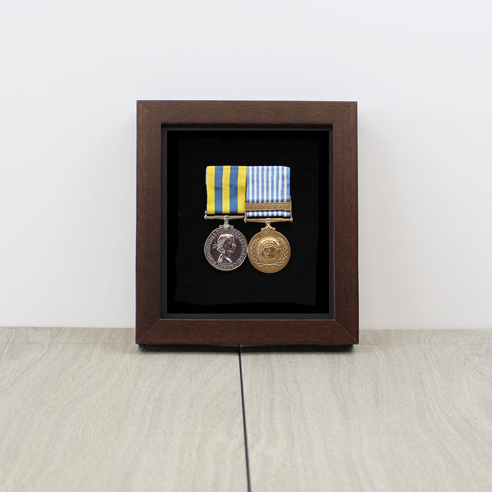 Medal Display Case for 2 Mounted Medals