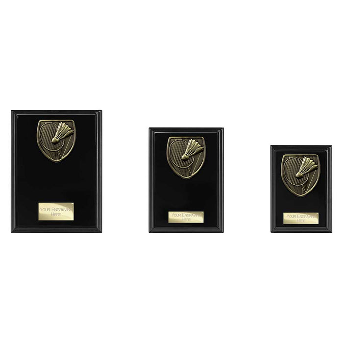 Cobra Plaque Badminton Award