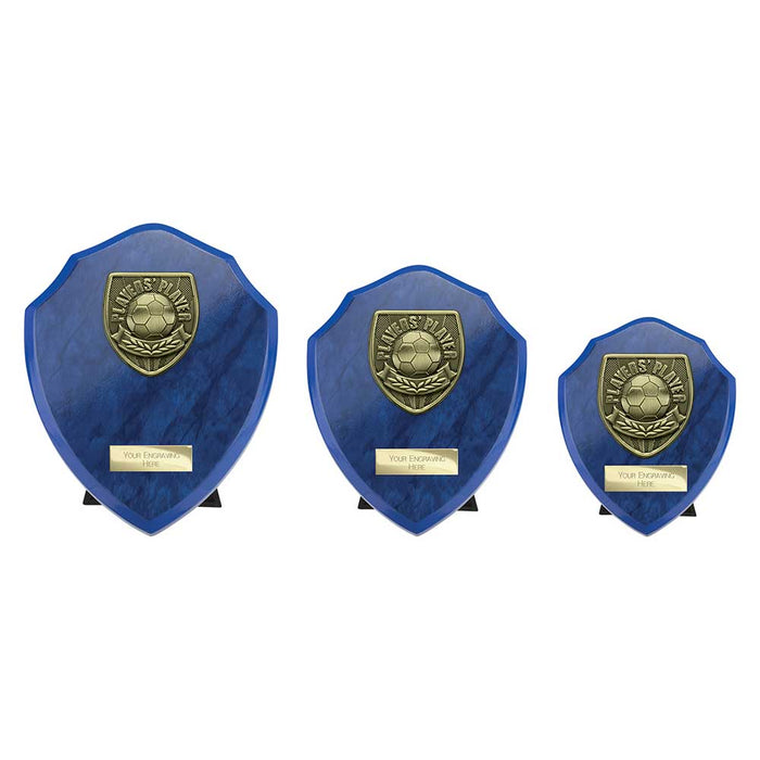 Cobra Shield Players Player Award - Blue Finish