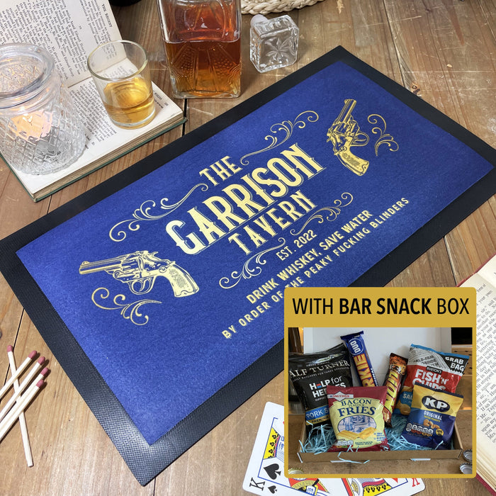 Garrison Tavern Peaky Blinders Themed Bar Mat Set