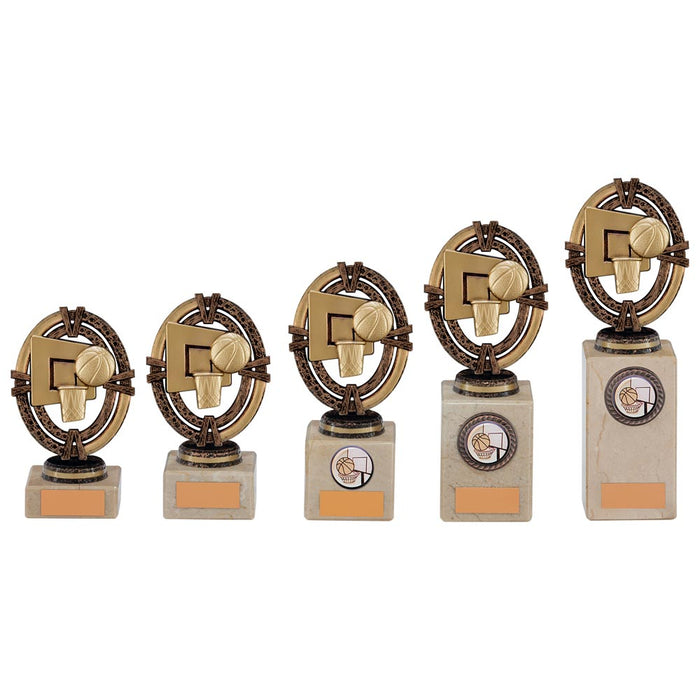 Maverick Legend Block Basketball Bronze