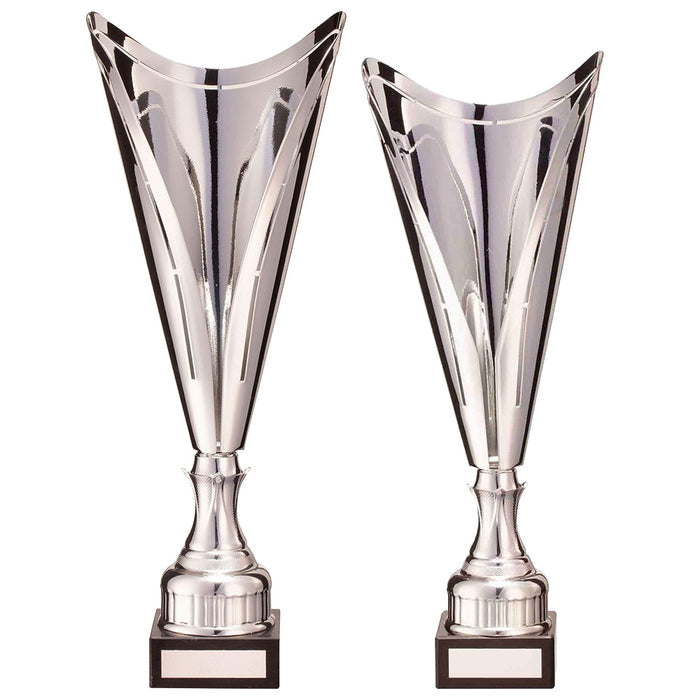 Wave Rider Metal Cup Silver