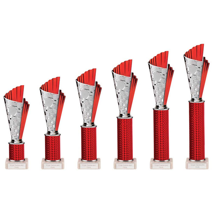 Flash Plastic Trophy Red