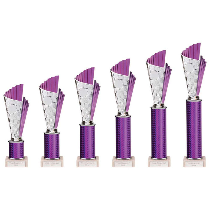 Flash Plastic Trophy Purple
