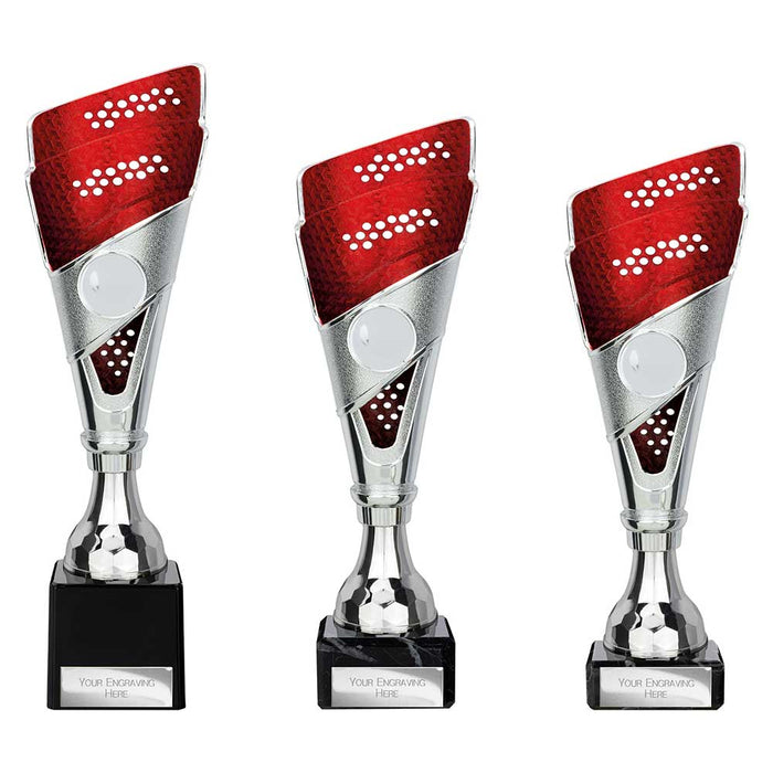 Predator Trophy Silver & Red