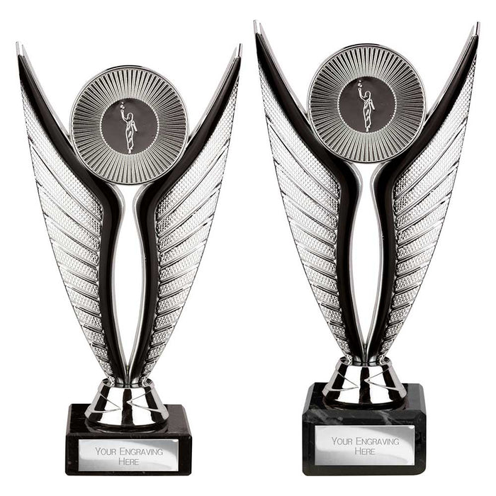 Eagle Trophy Silver & Black