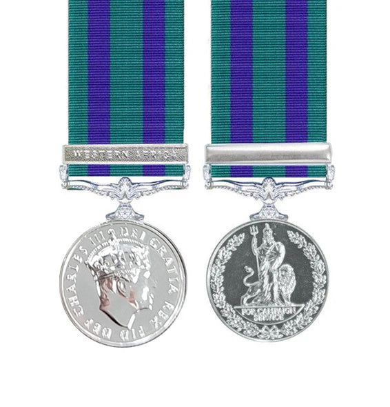 King Charles III GSM 2008 Full Size with Western Africa Clasp