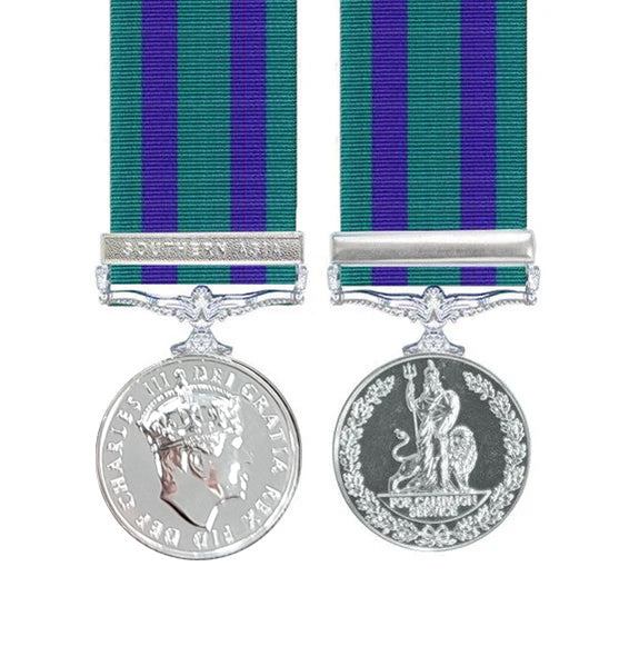 King Charles III GSM 2008 Full Size with Southern Asia Clasp