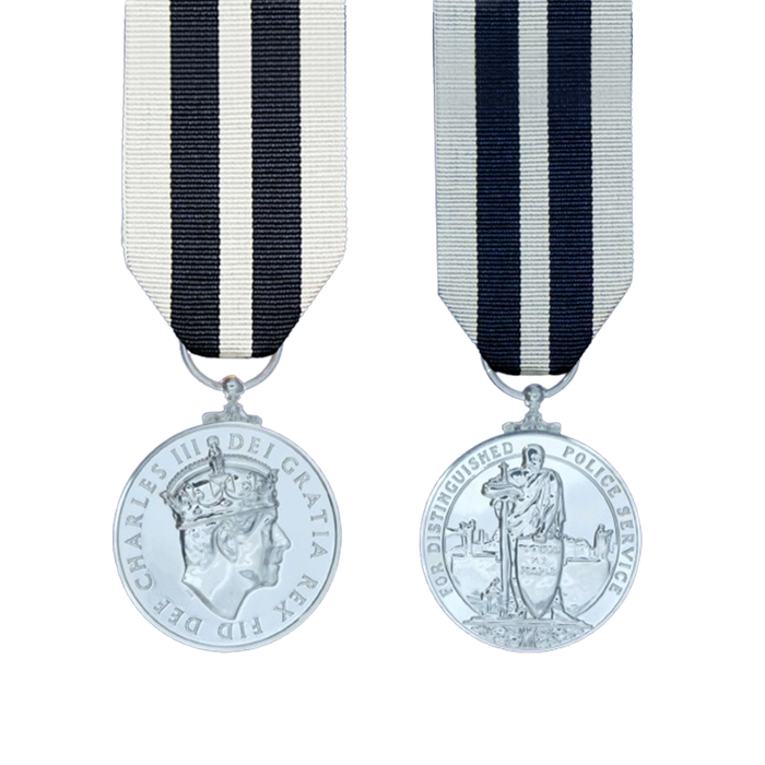 King's Police Medal Miniature CIIIR