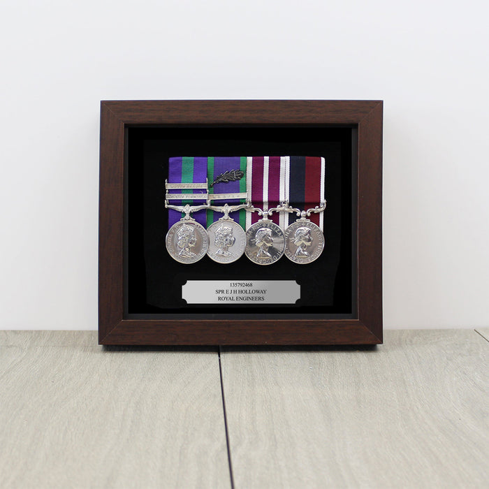 Medal Display Case for 3 to 4 Medals