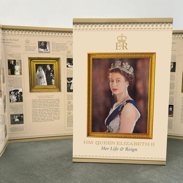 ILLUSTRATED TIMELINE: 'HM QUEEN ELIZABETH II: HER LIFE & REIGN'