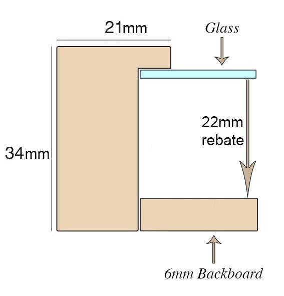 Freestanding Medal Display Case for 3 to 4 Medals