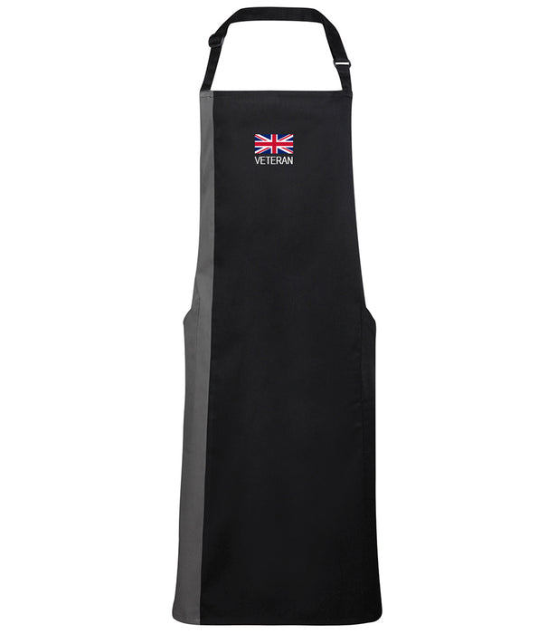 Contrast Bib Apron