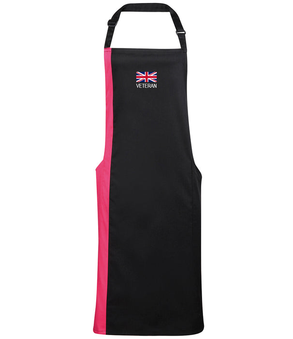 Contrast Bib Apron