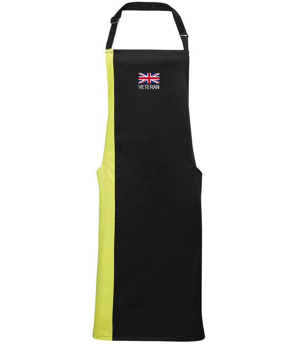 Contrast Bib Apron