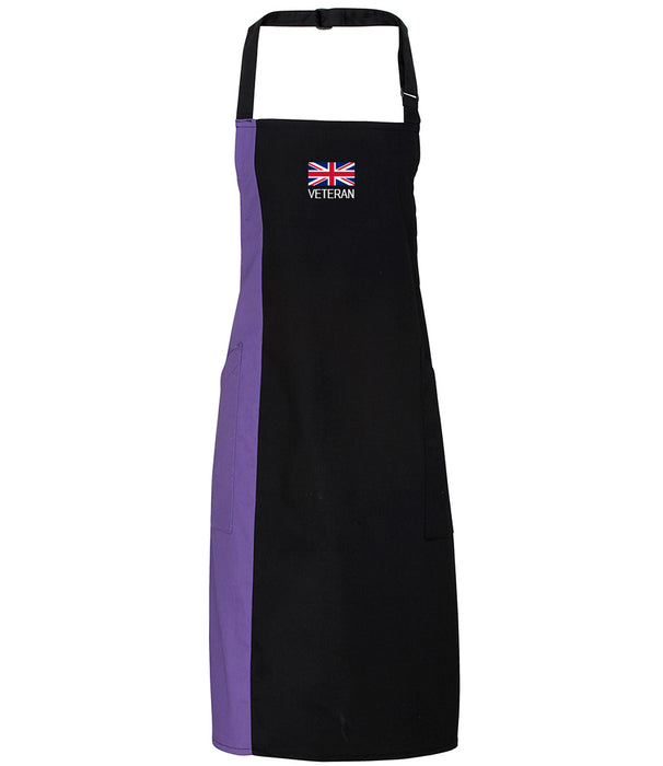 Contrast Bib Apron