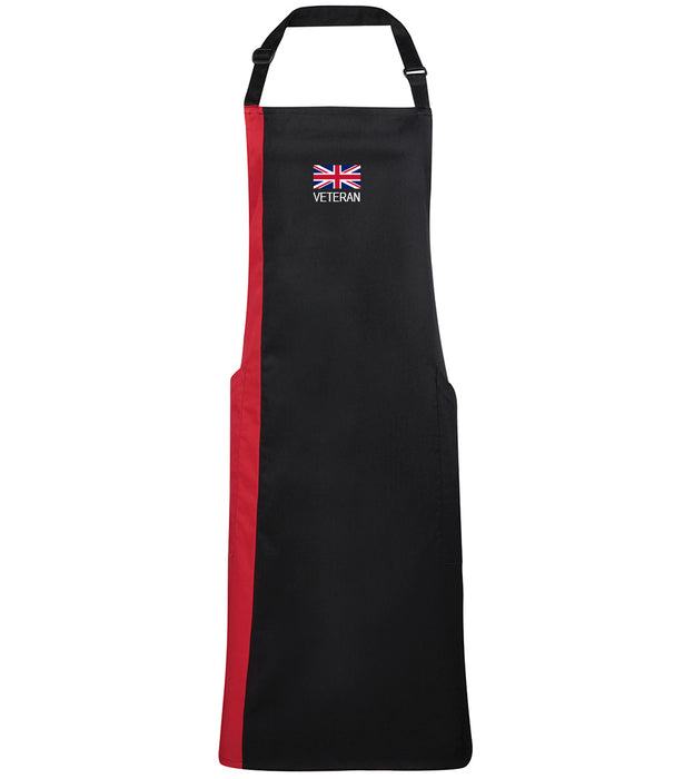 Contrast Bib Apron