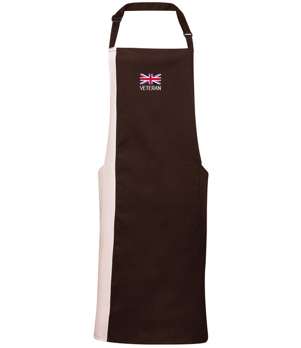 Contrast Bib Apron