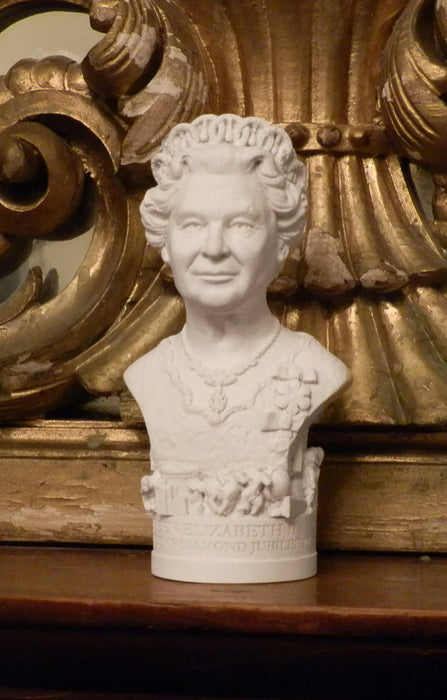 Bust of Queen Elizabeth II