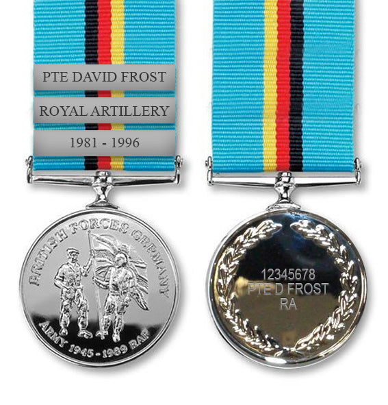 British Forces Germany Commemorative Medal