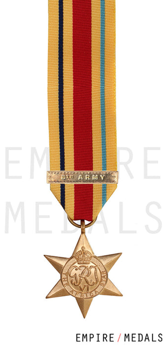 Africa Star Miniature Medal