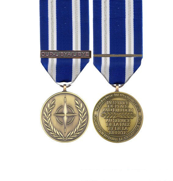 NATO Libya Miniature Medal