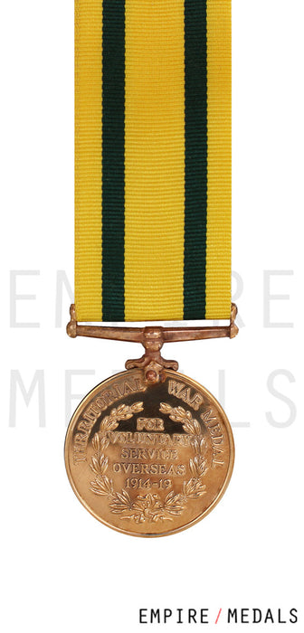 Miniature Territorial Force War Medal