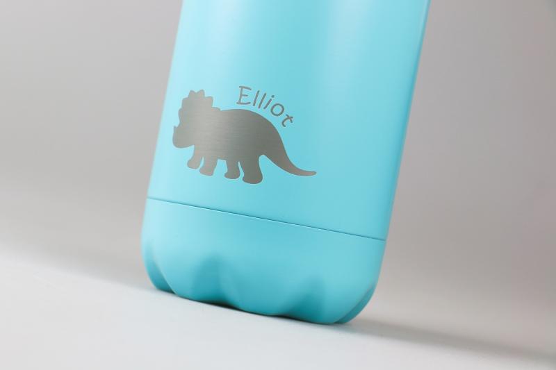 Personalised Water Bottle - Light Blue